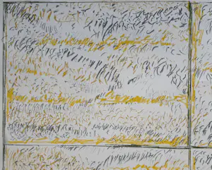 Jan Wolkers - handgesigneerde kleurenzeefdruk | 'Landschap' | 1992 kopen? Bied vanaf 250!