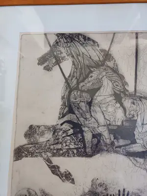 Ton Diekstra - Visie op 'n carrousel paard kopen? Bied vanaf 40!