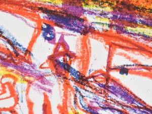 Pieter Defesche - Kleurrijk abstract kopen? Bied vanaf 1!