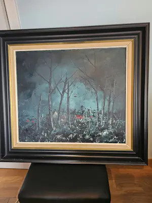 Sylvain Beerens - Nachtelijk bos kopen? Bied vanaf 150!