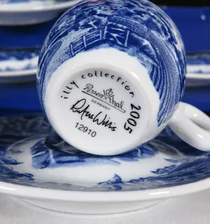 Rufus Willis - voor Illy - 4-persoons espresso-set - Porselein - Rosenthal kopen? Bied vanaf 1!