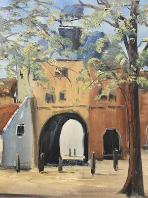 Jan Kelderman - Vispoort. Harderwijk. kopen? Bied vanaf 45!