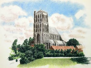 Frans Room - Lot van 15 originele tekeningen - Bakens en boeien Zuid Holland kopen? Bied vanaf 150!