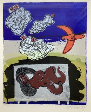 Corneille - Six Reives peints (Bruine vrouw) kopen? Bied vanaf 175!