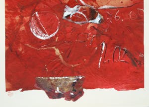 Maggy Voorsluys-Gomez - Collage en acrylverf , “Akashima” – ingelijst - 1992 kopen? Bied vanaf 50!