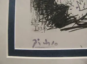 AcheterPablo Picasso - LE GOUT DU BONHEUR 1970? Enchérissez de 150!