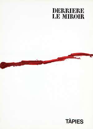 Antoni Tapies - Uitgave Derrière le miroir met originele litho's, no. 180 (1969) verkocht voor € 50!