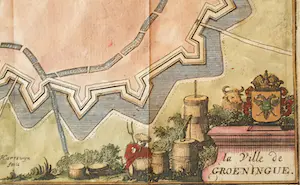 Jacobus Harrewijn - Groningen Oude Gravure Plattegrond 1700 kopen? Bied vanaf 30!