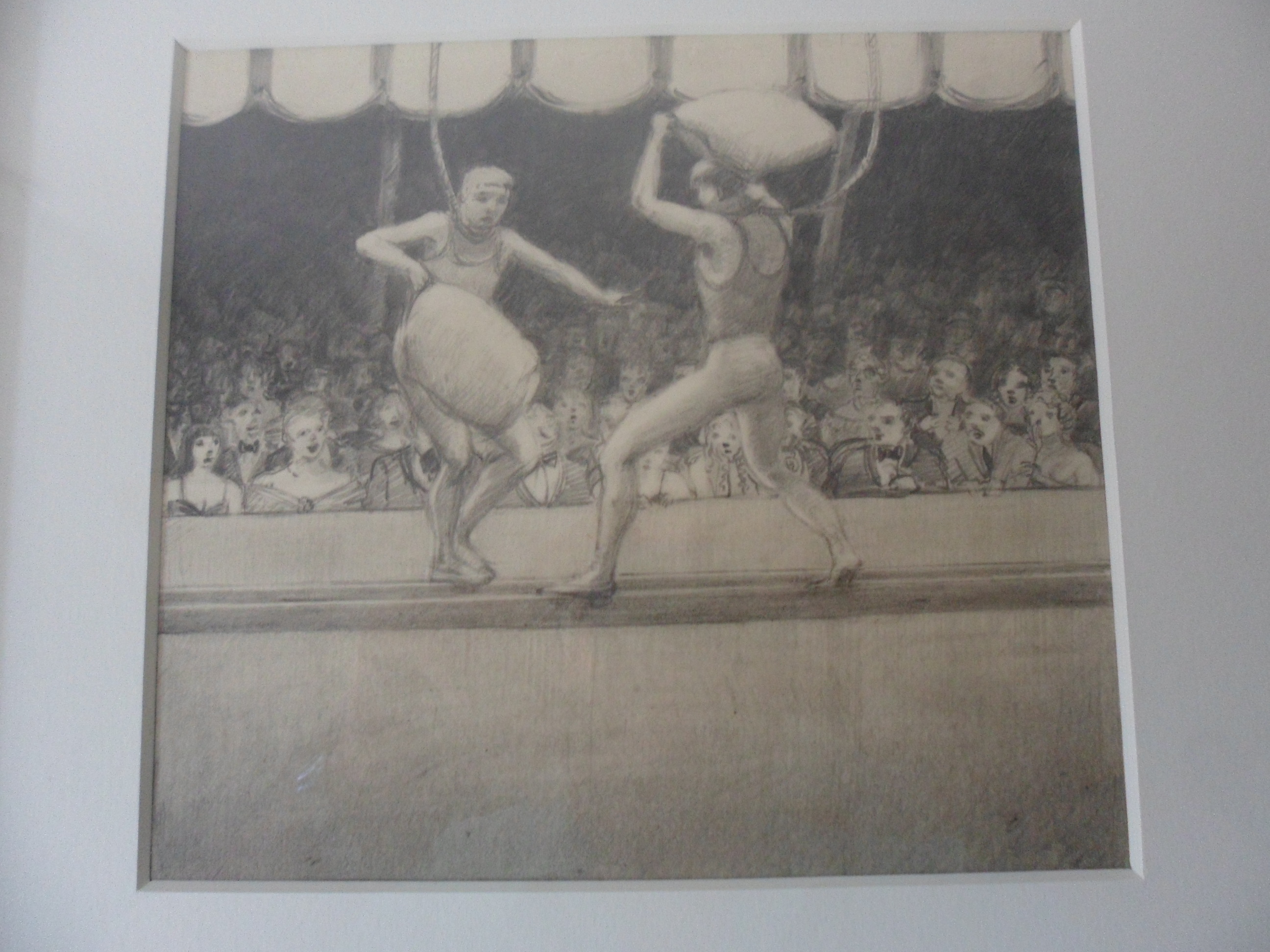 Paul Baars - Potloodtekening op papier,Titel: Dare I`ultimo crollo alla bilancia kopen? Bied vanaf 25!