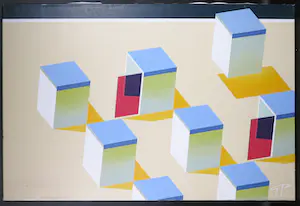 Adrian de Gijzel - Acryl op doek, Katwijk 1983 (Groot) kopen? Bied vanaf 1!