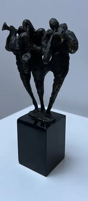 Bernadette Leijdekkers - Bronzen sculptuur | 'De muzikanten' kopen? Bied vanaf 150!