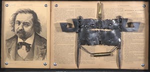 Jan Bollaert - Gemengde techniek op board, Bertrand (metaal) - Ingelijst kopen? Bied vanaf 1!