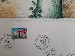 Raymond Peynet - Litho Maar loop niet naakt voor het raam, de buren houden je in de gaten kopen? Bied vanaf 45!