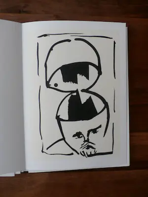 Pierre Alechinsky - originele tekening in boek + 10 litho's kopen? Bied vanaf 175!