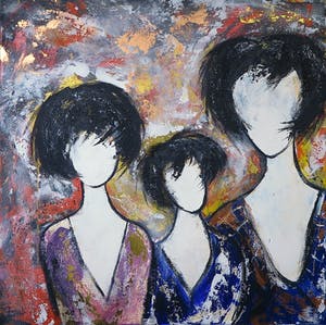 Ida Vreemdt - Acryl op doek, Of course kopen? Bied vanaf 1!