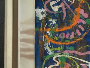 Hans Ittmann - Ingelijst, olieverf op papier , Optie – 47 x 57 cm - ca. 1955-1960 kopen? Bied vanaf 1!