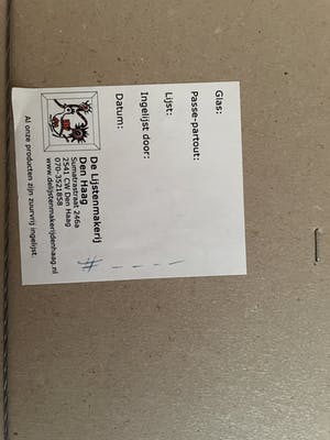 Miriam Slaats - Zeefdruk - Alle kennis komt voort uit onze zintuigen - Ingelijst kopen? Bied vanaf 65!