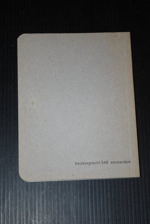 Klaas Gubbels - een getekend tafeltje in een fraai boekje - kopen? Bied vanaf 75!