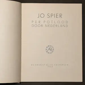 AcheterJo Spier - Per potlood door Nederland? Enchérissez de 20!