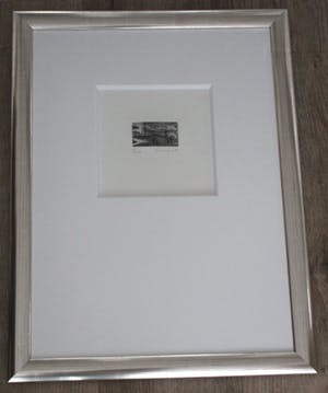 Constant - Ingelijste ets: interieur van een sector I, New Babylon - 1970 (nette lijst!) kopen? Bied vanaf 295!