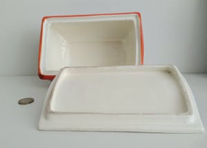 Niet of onleesbaar gesigneerd - Art Deco, keramiek, bewaardoos uit ca 1920 kopen? Bied vanaf 1!