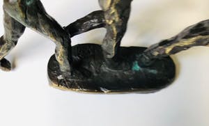 Astrid Veldhuyzen-Koppen - Spelende kinderen - Beeld Brons kopen? Bied vanaf 1!