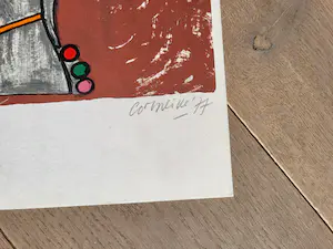 Corneille - litho 68/99, gesigneerd en 1977 kopen? Bied vanaf 149!