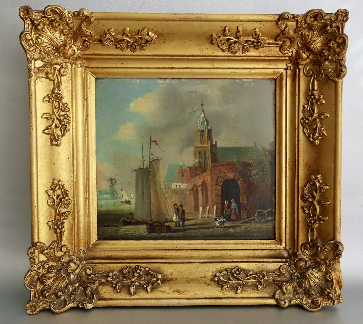 Johan Godfried van Ginkel - Kade nabij Nederlandse stadspoort kopen? Bied vanaf 350!