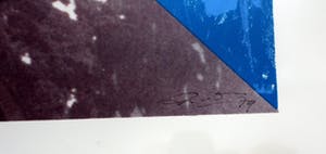 Ger van Elk - Mont Blanc Mountain, gem. techniek van foto en zeefdruk op papier (nette lijst) kopen? Bied vanaf 375!