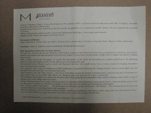 Ciano Siewert - Rotterdams Graficus - "Hollands landschap met Boeing" (in opdracht van KLM) kopen? Bied vanaf 30!