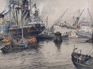 Joop Molenaar - Bedrijvigheid in de Rotterdamse Maashaven kopen? Bied vanaf 170!