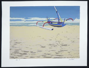 Hans Almekinders - Zeefdruk, Bali kopen? Bied vanaf 1!