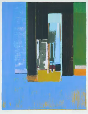 Helmuth van Galen - Zeefdruk, Zonder titel - Ingelijst kopen? Bied vanaf 1!