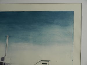 Peter van der Heijden - Ets en aquatint , Belgische brievenbussen – gesigneerd – 1977 – nr 1 van 12 kopen? Bied vanaf 50!