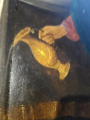 Niet of onleesbaar gesigneerd - Russisch paneel , de voetwassing, 18 de eeuw kopen? Bied vanaf 1!