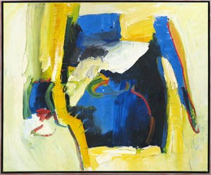 Ton van Kesteren - Olieverf op doek, Abstracte compositie - Ingelijst (Zeer groot) kopen? Bied vanaf 500!