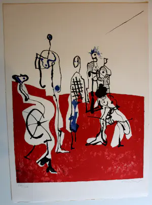 Constant - Litho: Comic act - 1976 kopen? Bied vanaf 599!