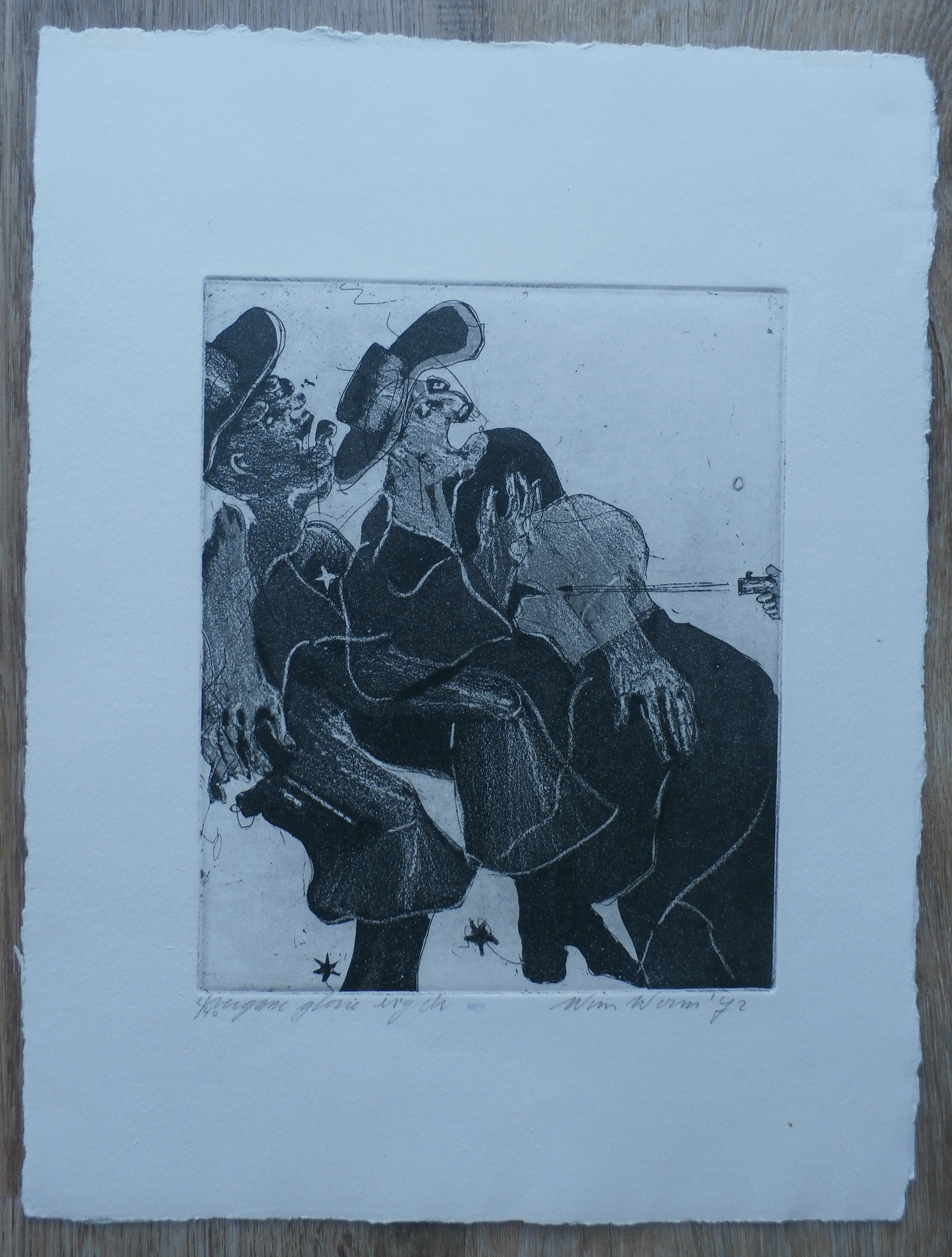 Wim Worm - Ets: Vergane Glorie - 1972 kopen? Bied vanaf 40!