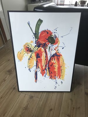 Arty Grimm - Zeefdruk, Zonder titel - Ingelijst kopen? Bied vanaf 60!