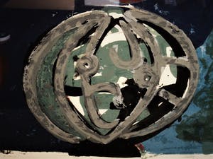 Piet Warffemius - Gerenommeerd Graficus - UNICA Zeefdruk (5/6) - Globus - gesigneerd kopen? Bied vanaf 30!