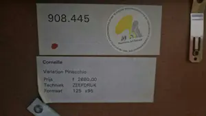 Corneille - Vrolijk Kleurrijk Groot werk GESIGNEERD 1993 Pinokkio kopen? Bied vanaf 700!