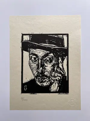 Dick Ket - Cassette met 12 linoleumdrukken kopen? Bied vanaf 250!