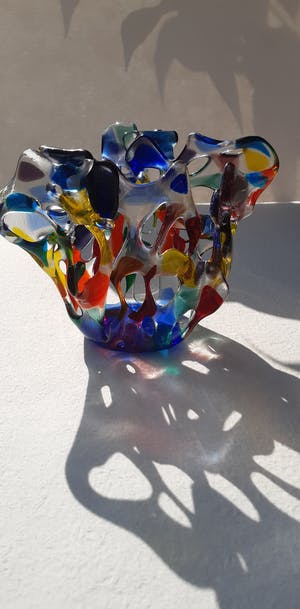 Anneke Dijkhuis - Glasobject " Valparaiso " kopen? Bied vanaf 89!