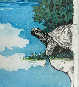 Rolf Weijburg - Kleurenets - “Changuu” - Ingelijst kopen? Bied vanaf 100!