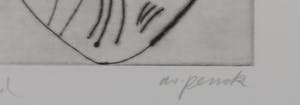 A.R. Penck - en Frank Breidenbruch - Ets en aquatint, Zonder titel kopen? Bied vanaf 1!