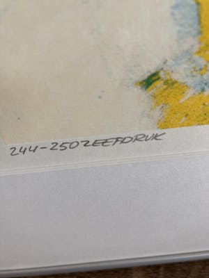 Gerard van Iersel - Kleurenzeefdruk z.t. kopen? Bied vanaf 30!