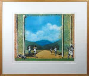 Rolf Weijburg - Ets, The Ethiopian Dula - Ingelijst verkocht voor € 50!