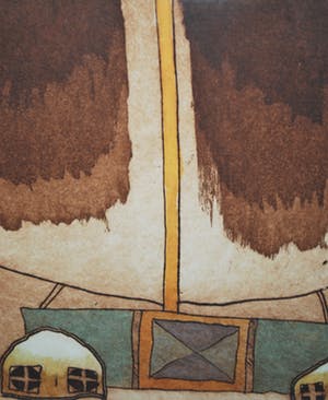 Liesbeth Rahder - Kleurets (epreuve) ~ Boven- en onderwereld ~ kopen? Bied vanaf 65!