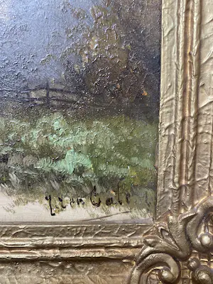 Hendrik Jan ten Cate - Wandelaar in mooi landschap kopen? Bied vanaf 120!