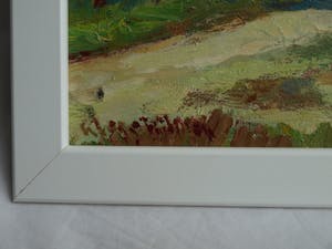 Klaas Pijlman - Olieverf op canvasboard , Cornetta, Italië - gesigneerd & ingelijst – 1980 kopen? Bied vanaf 35!